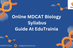 Online MDCAT Biology Syllabus Guide At EduTrainia